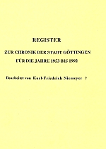 Verffentlichungen des Stadtarchivs Gttingen, Bd. 8